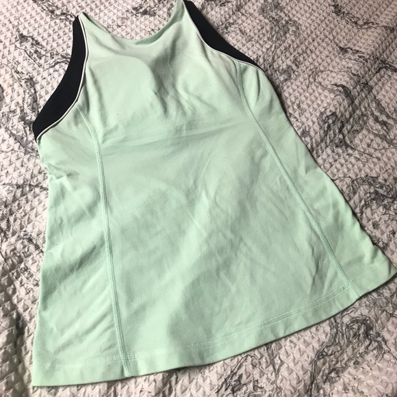 Lululemon Mint Green And Black Trim Tank - Picture 4 of 10